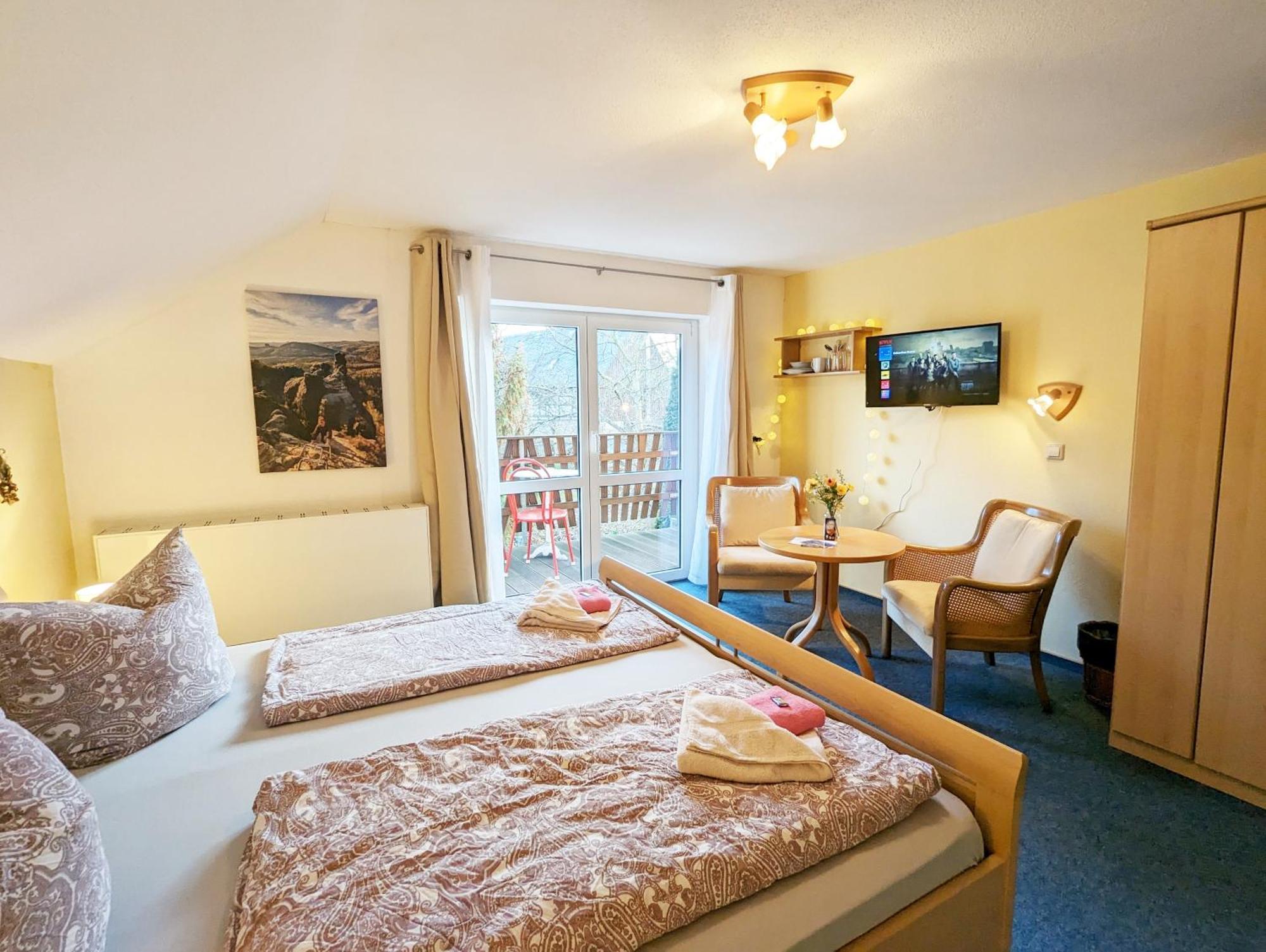 L9 - Urlaubsmagie - Balkon & Direkt Am Wanderweg Apartment Sebnitz Ngoại thất bức ảnh